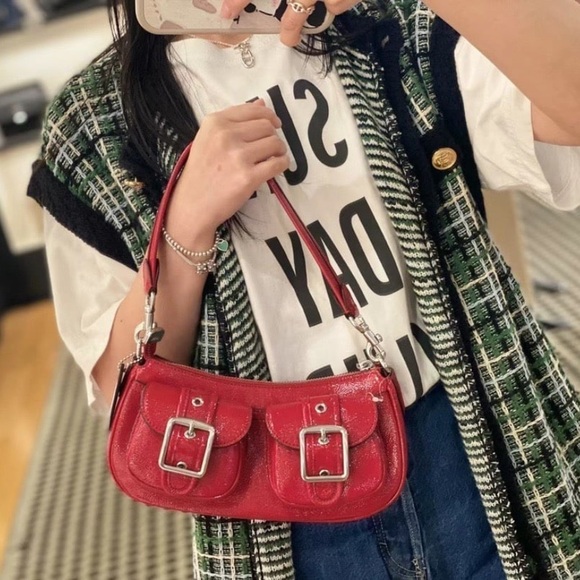 NWT！COACH Ashton Baguette Shoulder Crossbody Bag（COACH CV943） - Picture 5 of 12